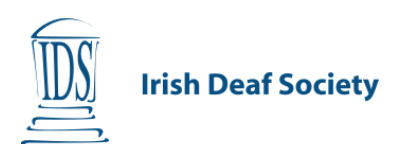 Logo of Irish Deaf Society