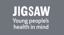 Logo for Jigsaw: Young people's health in mind.