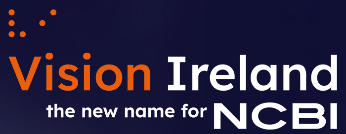 Logo for Vision Ireland, the new name for NCBI.